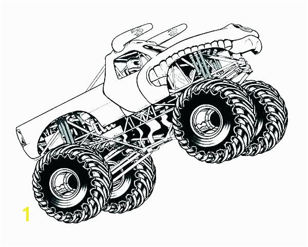 monster truck coloring book pages grave digger blaze free jam trucks colouring