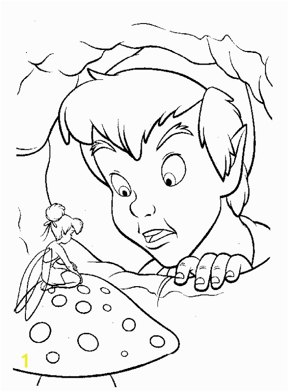 Coloring Pages Of Peter Pan and Tinkerbell Peterpan In Return to Neverland Coloring Pages