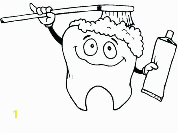oral health coloring pages dental sheets tooth brushing himself in oral health coloring pages