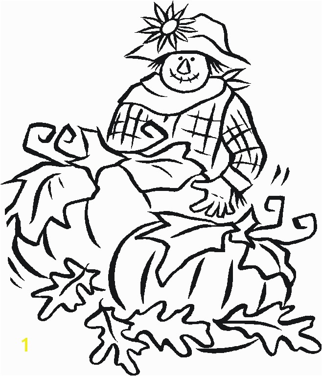 fall themed coloring pages