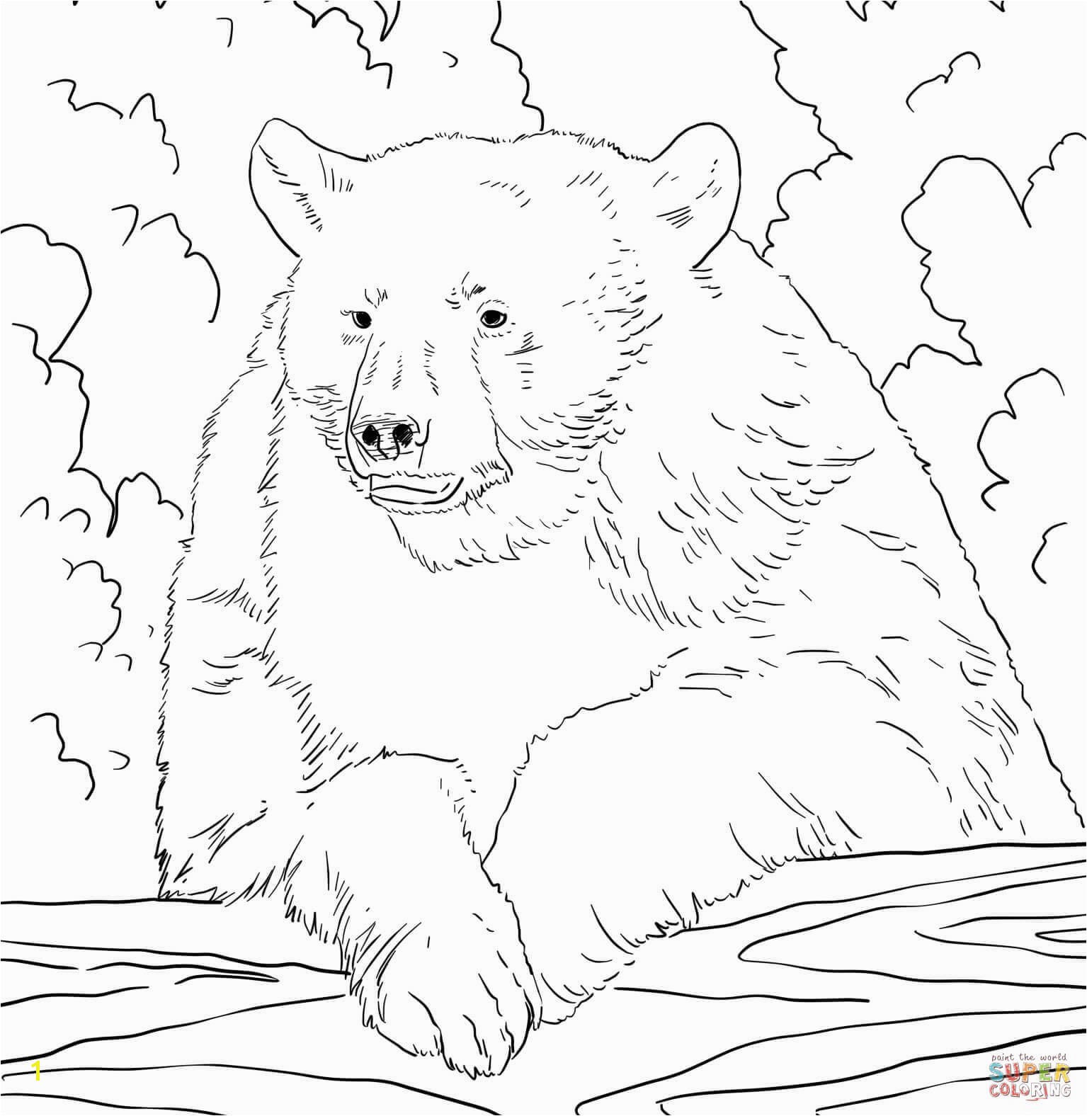 Grizzly Bear Coloring Pages Grizzly Bear Coloring Page Coloring Pages