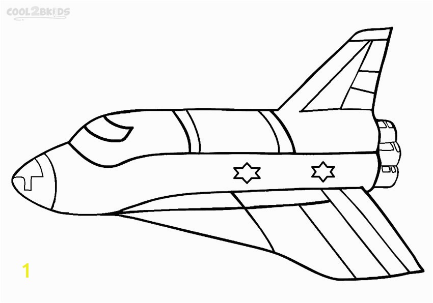 Rocket Ship Coloring Pages to Print