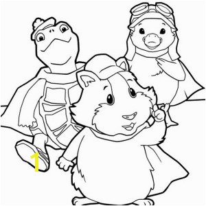 The Amazing Wonder Pets Coloring Page · Linny Turtle Tuck and Ming