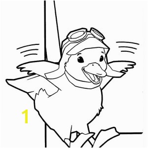 Ming Ming the Duckling Learn to Fly in Wonder Pets Coloring Page