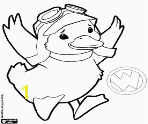 Wonder Pets The duckling Ming Ming Advertisement Wonder Pets logo coloring page