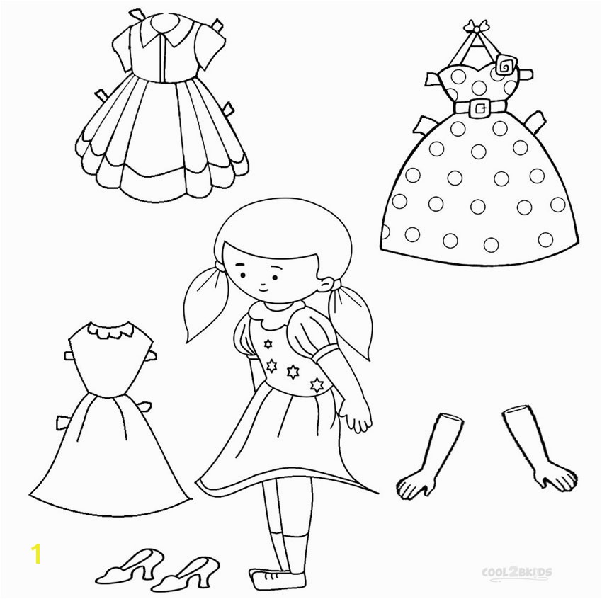 Paper Dolls Print Outs Coloring Pages Free Printable Paper Doll Templates