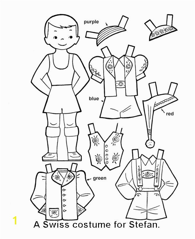 Paper Dolls Print Outs Coloring Pages Paper Dolls Print Outs Coloring Pages 7 Best Boys Clothes