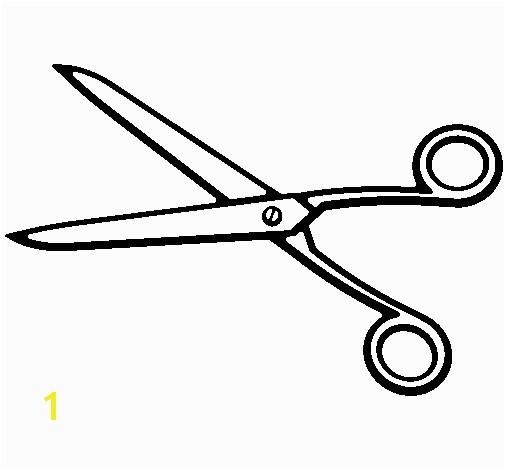 Scissor Coloring Pages Scissors Coloring Page Coloringcrew