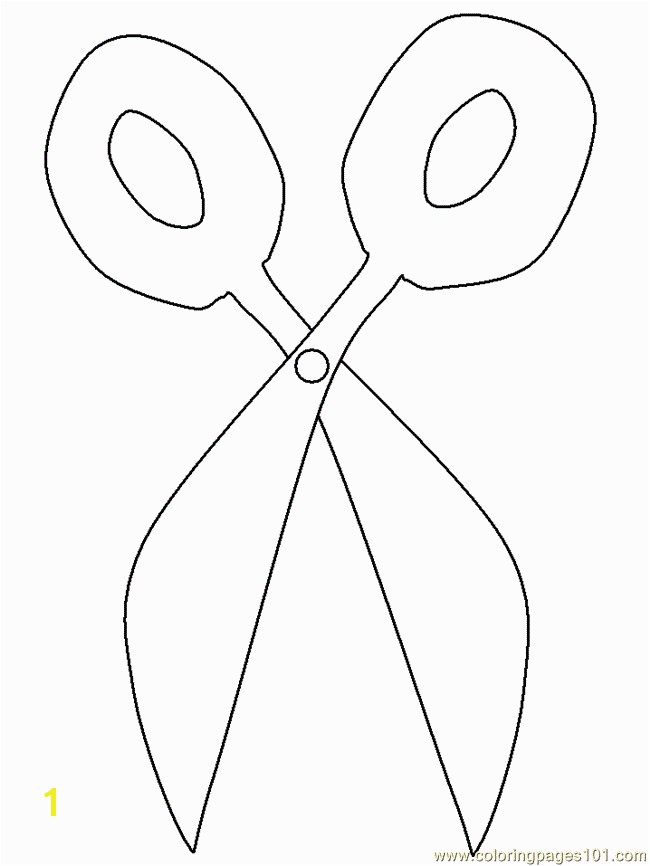 Scissor Coloring Pages Scissors Coloring Page Free School Coloring Pages Coloringpages101