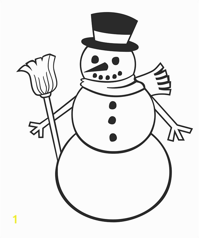 snowman template