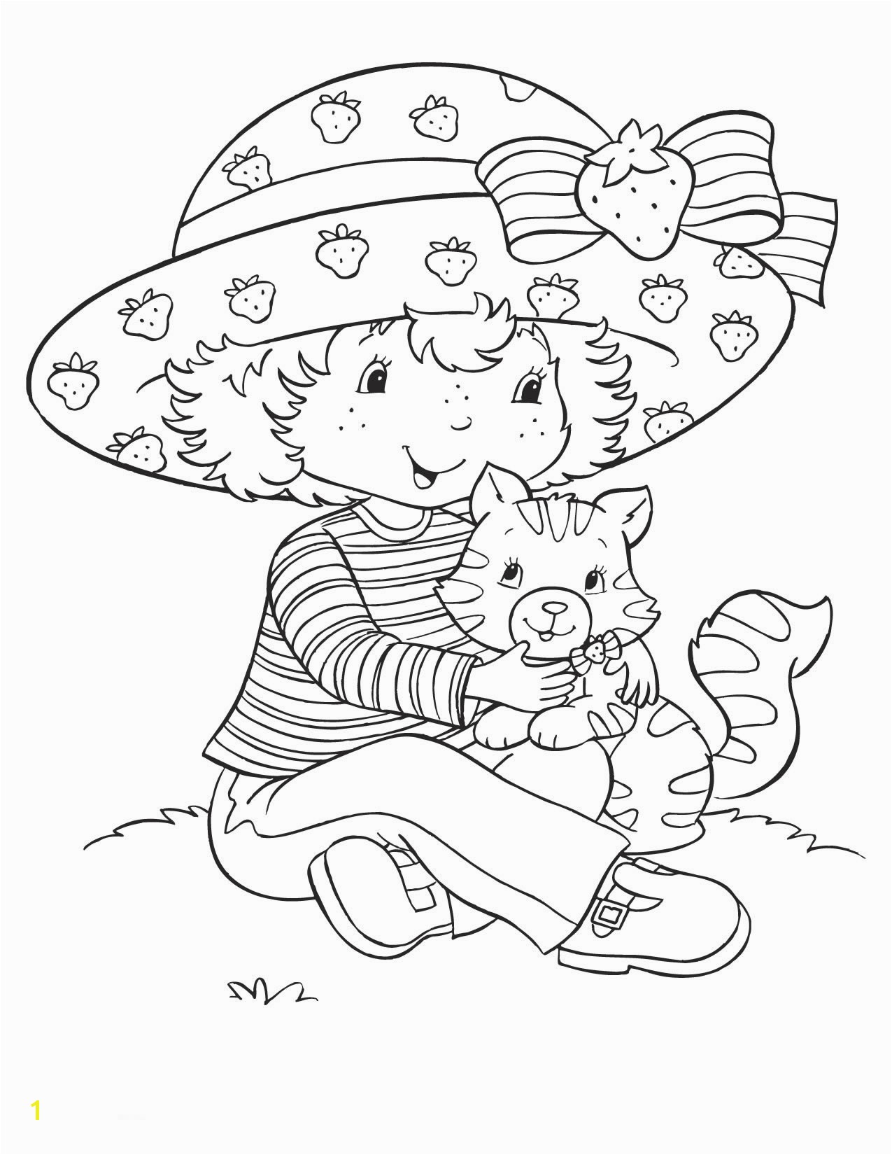 Strawberry Shortcake Free Coloring Pages to Print Free Printable Strawberry Shortcake Coloring Pages for Kids