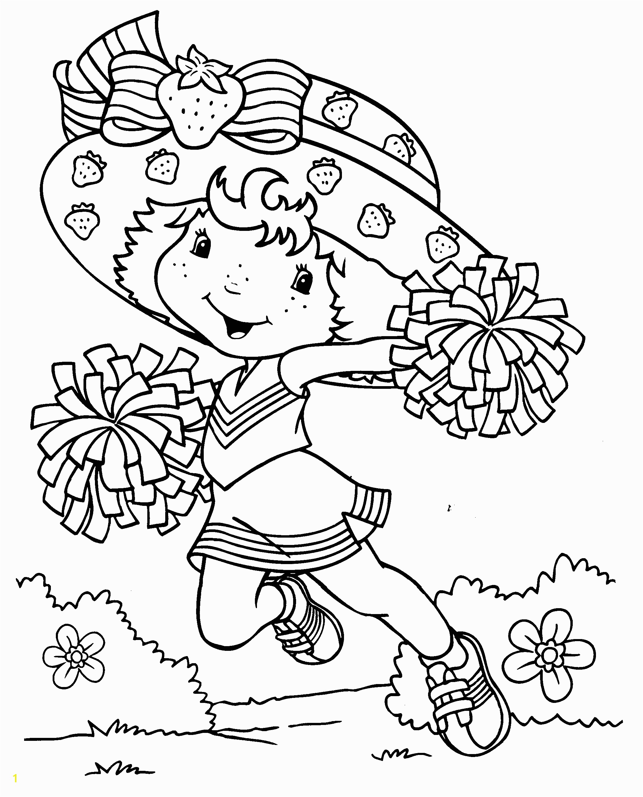 Strawberry Shortcake Free Coloring Pages to Print Free Printable Strawberry Shortcake Coloring Pages for Kids
