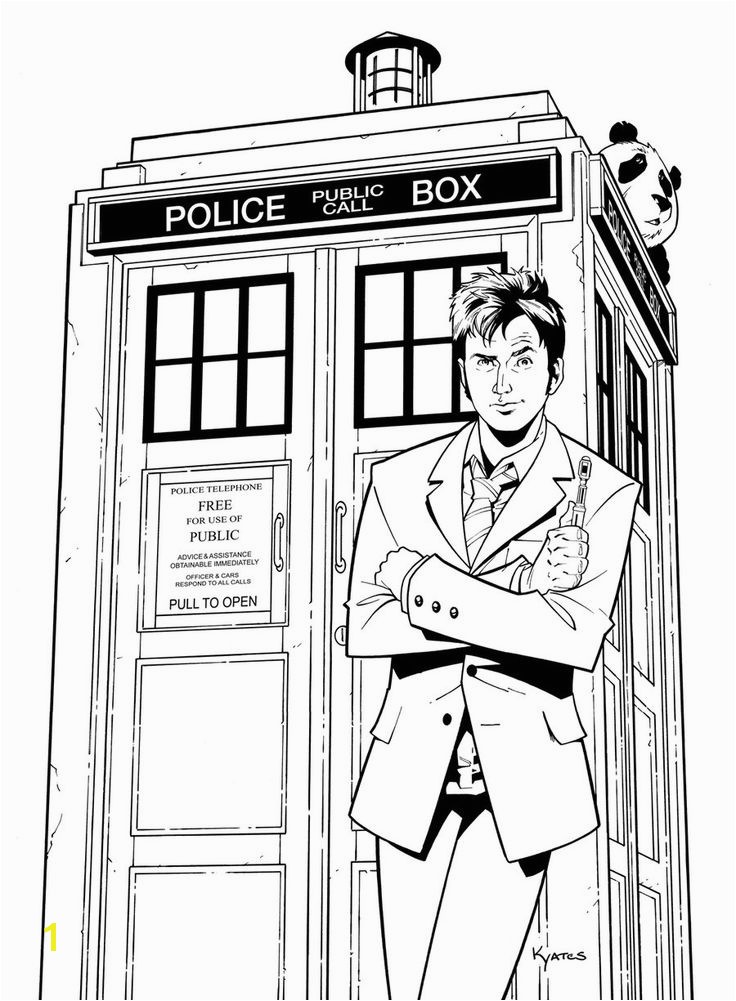 doctor who coloring pages