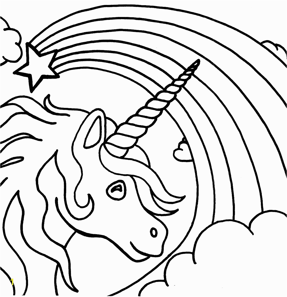 unicorn coloring pages