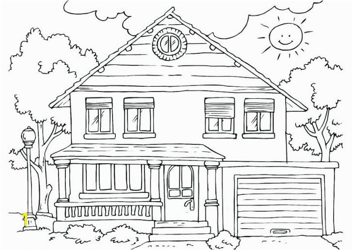 coloring pages for kids adults printable house page this features a simple free beach girls pdf