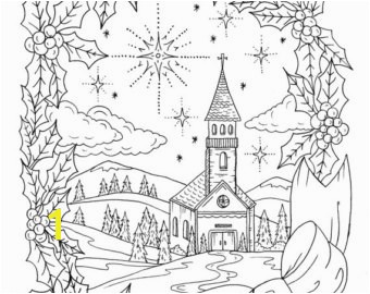 Christmas Coloring Page Instant Adult Coloring Christian