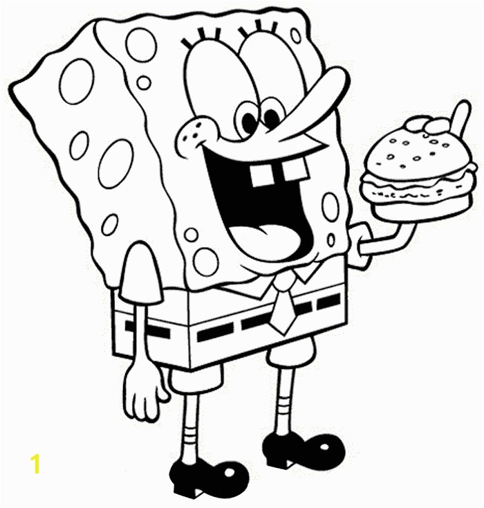 Spongebob Squarepants Coloring Pages For Kids