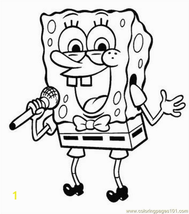 spongebob coloring pages