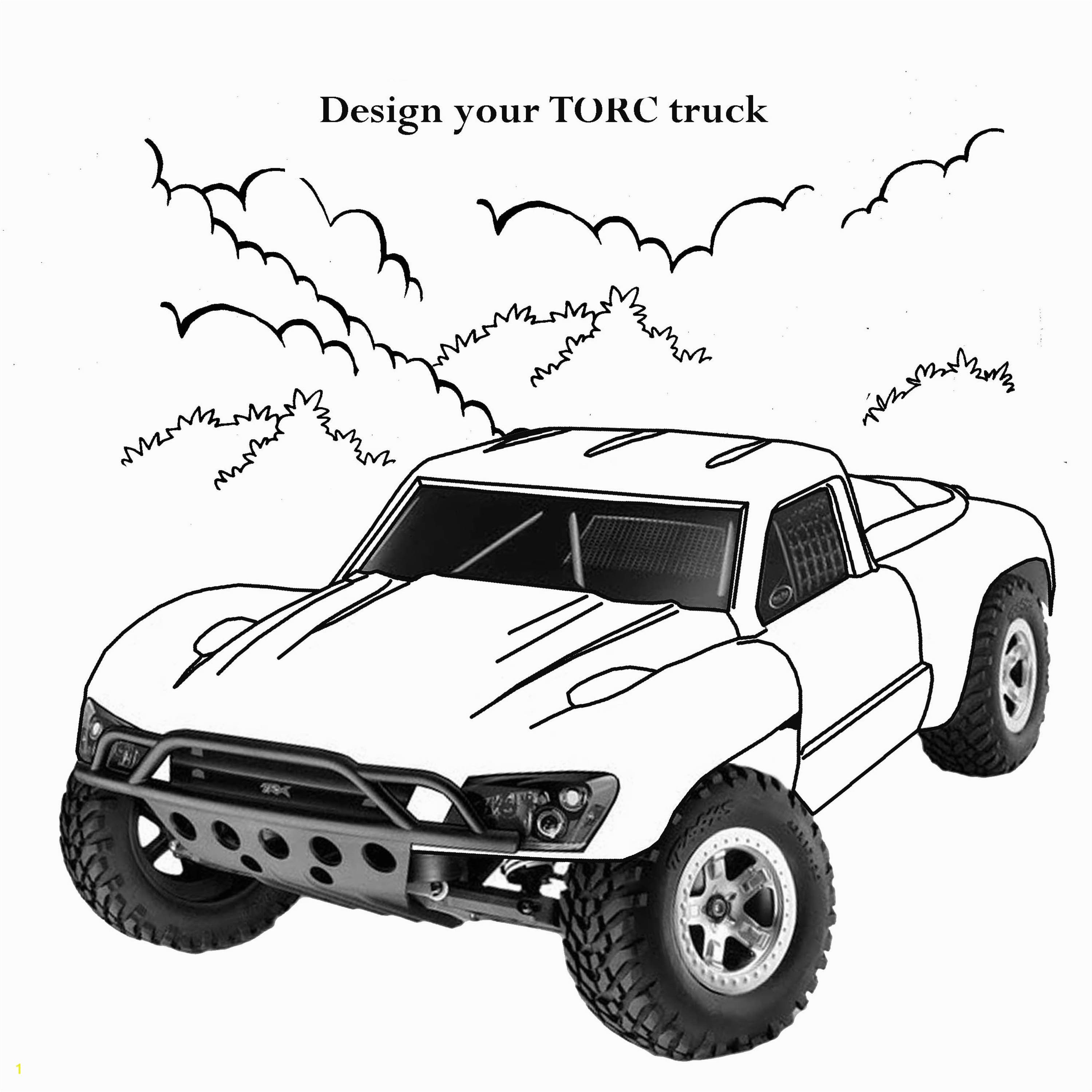 race cars and trucks coloring pages