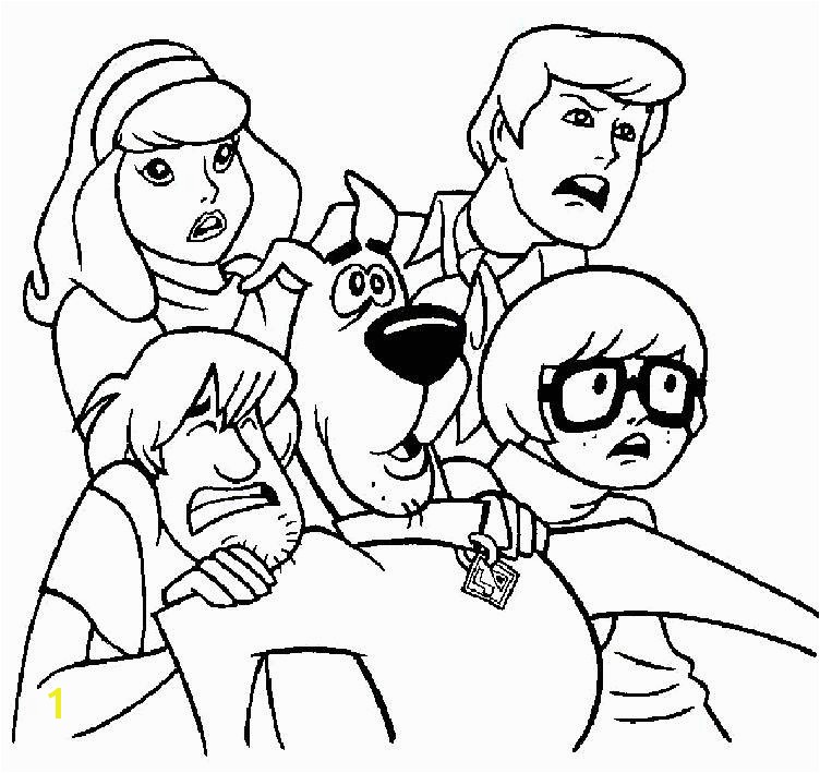 Scooby Doo Easter Coloring Pages Free Printable Scooby Doo Coloring Pages for Kids