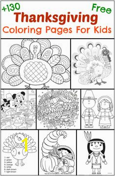 130 Thanksgiving Coloring Pages For Kids The Suburban Mom
