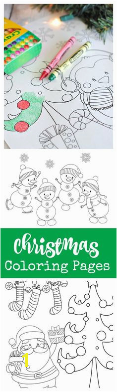 Free Printable Christmas Coloring Pages