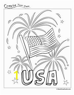 Party Ideas by Mardi Gras Outlet Memorial Day Coloring PagesColoring