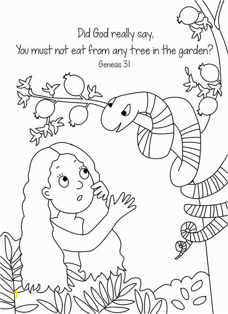 Garden Eden Coloring Pages Inspirational Garden Eden Coloring Pages Awesome Adam and Eve and the