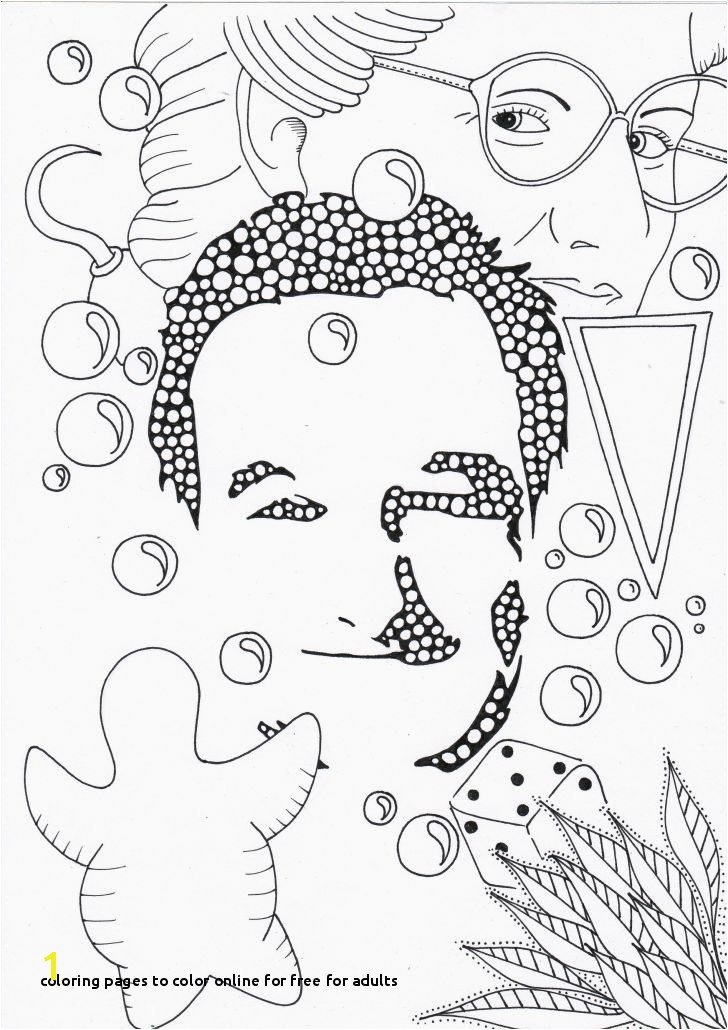 O D Coloring Pages to Color line for Free for Adults Coloring Pages to Color Line Unique Coloring