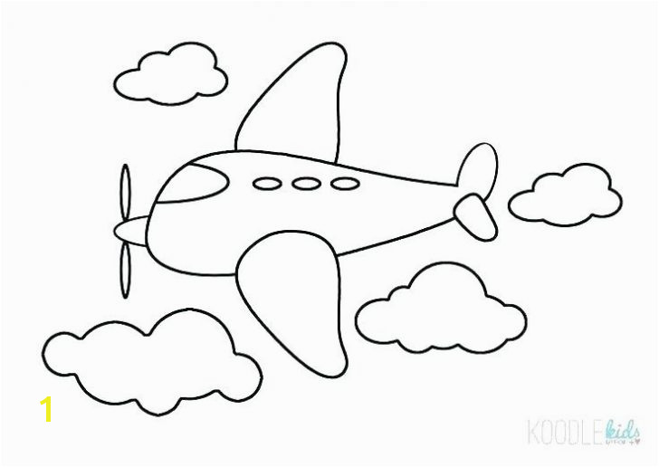 Airplane Coloring Pages for Preschool Airplane Coloring Pages for Preschool toddlers Sheet Printable Page