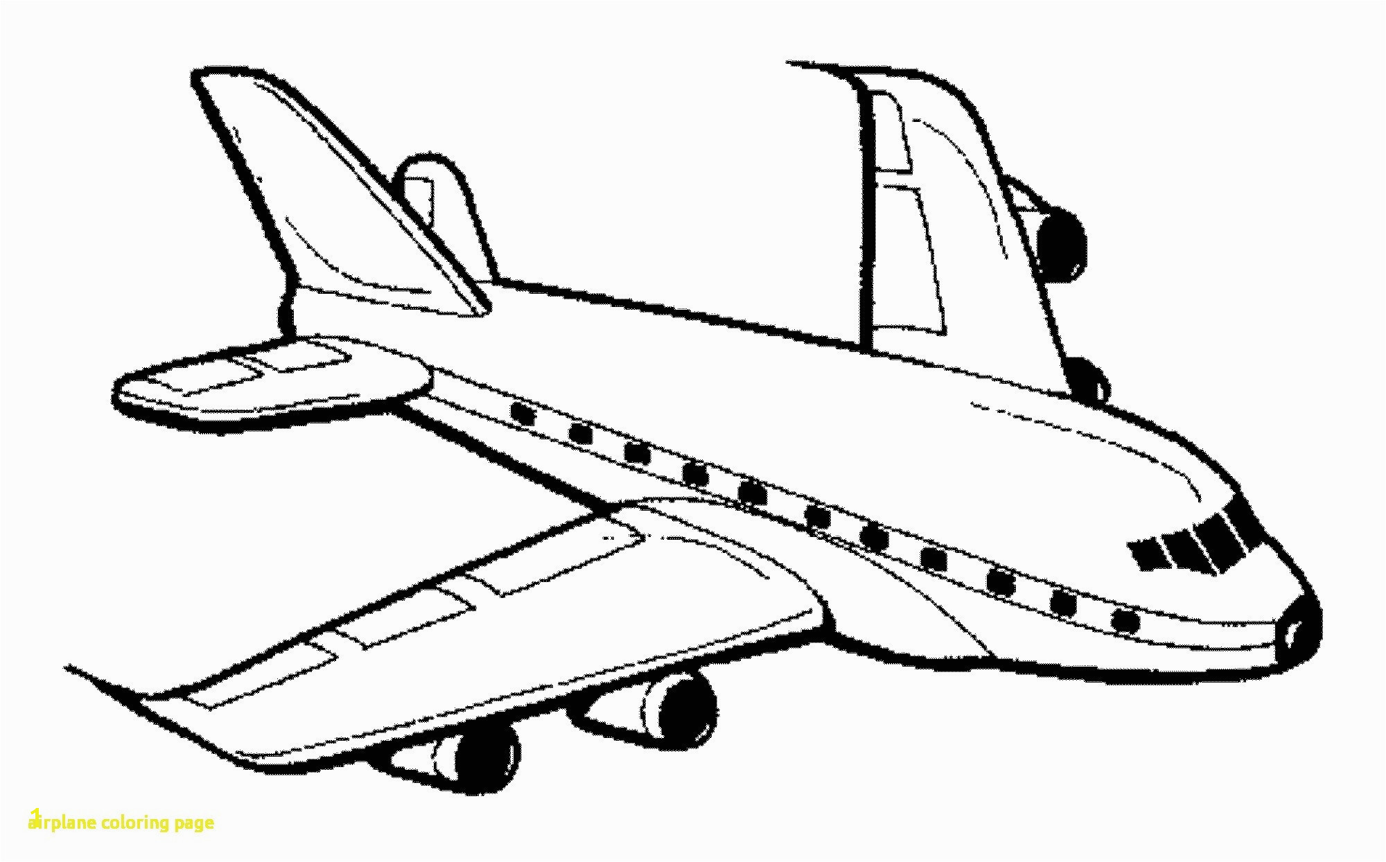 Airplane Coloring Pages for Preschool | divyajanani.org