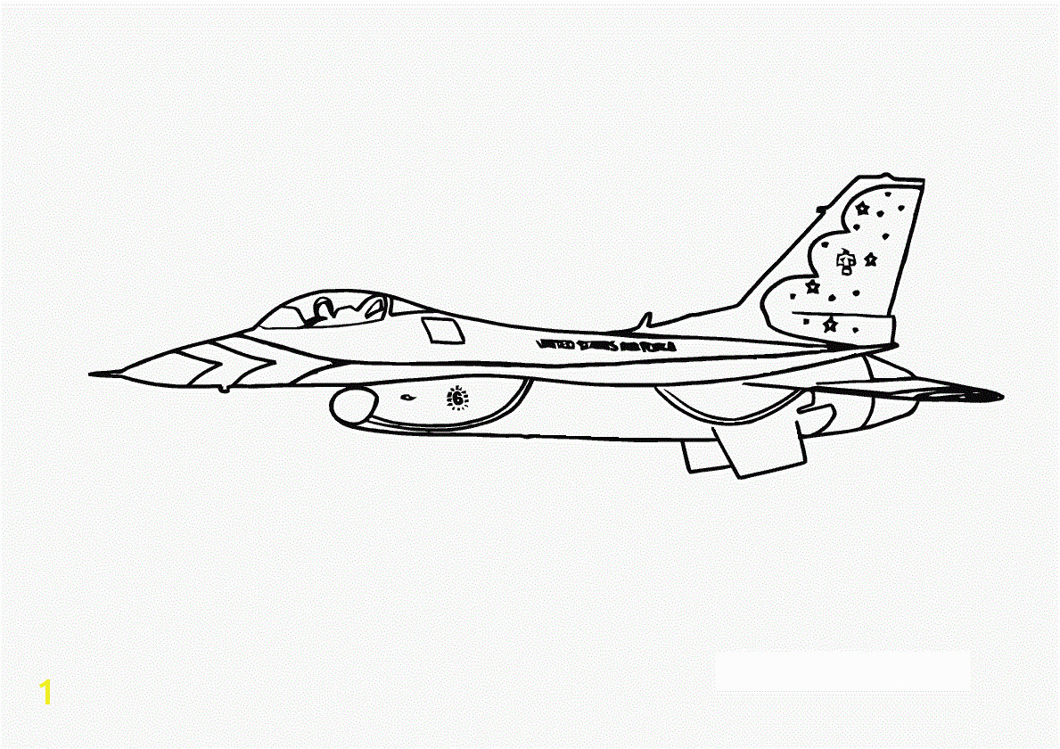 Airplane Coloring Pages Printable