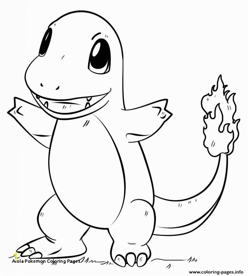 A a Pokemon Coloring Pages Print Charmander Pokemon Go Coloring Pages