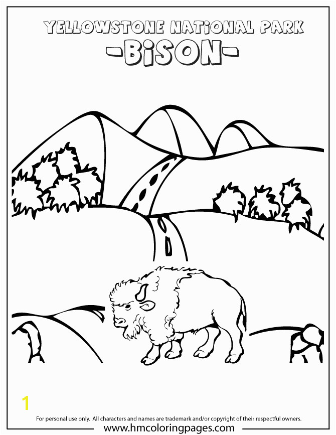 Wild animal coloring page