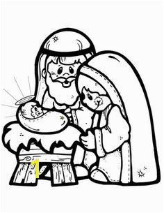 Nativity Scene coloring page from Jesus Nativity category Select from printable crafts of cartoons