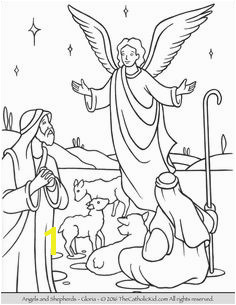 Angels Shepherds Gloria Coloring Page Angel Coloring Pages Coloring Pages For Kids Coloring Sheets