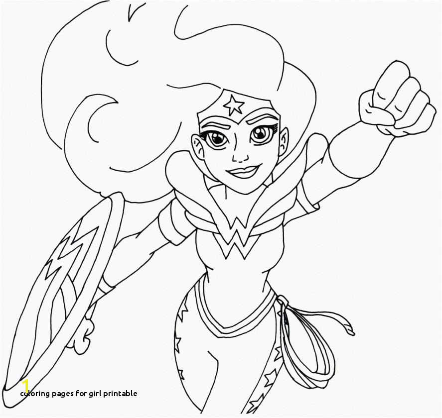 24 Coloring Pages for Girl Printable