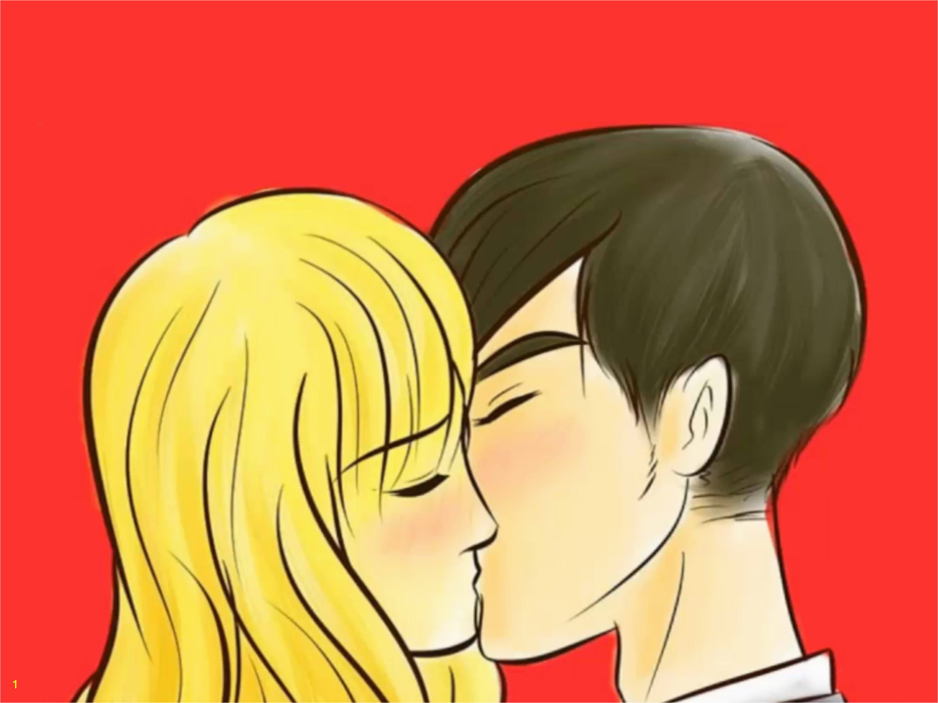 Draw People Kissing Step 28 Version 2