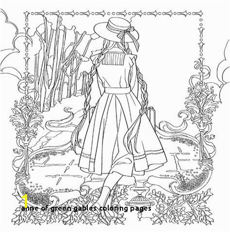 Anne Green Gables Coloring Pages Anne Green Gables Coloring Pages Eskayalitim