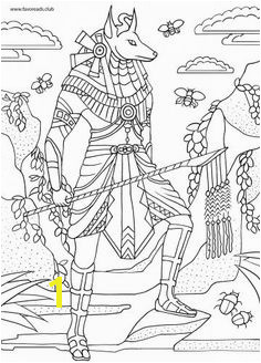 Anubis Coloring Page 965 Best Coloring Pages Images On Pinterest