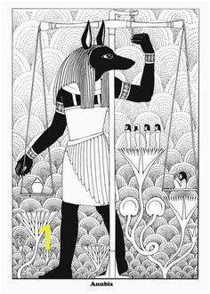 Coloring page Anubis img Wenn Du Mal Buch Malbuch Tiere Malvorlagen