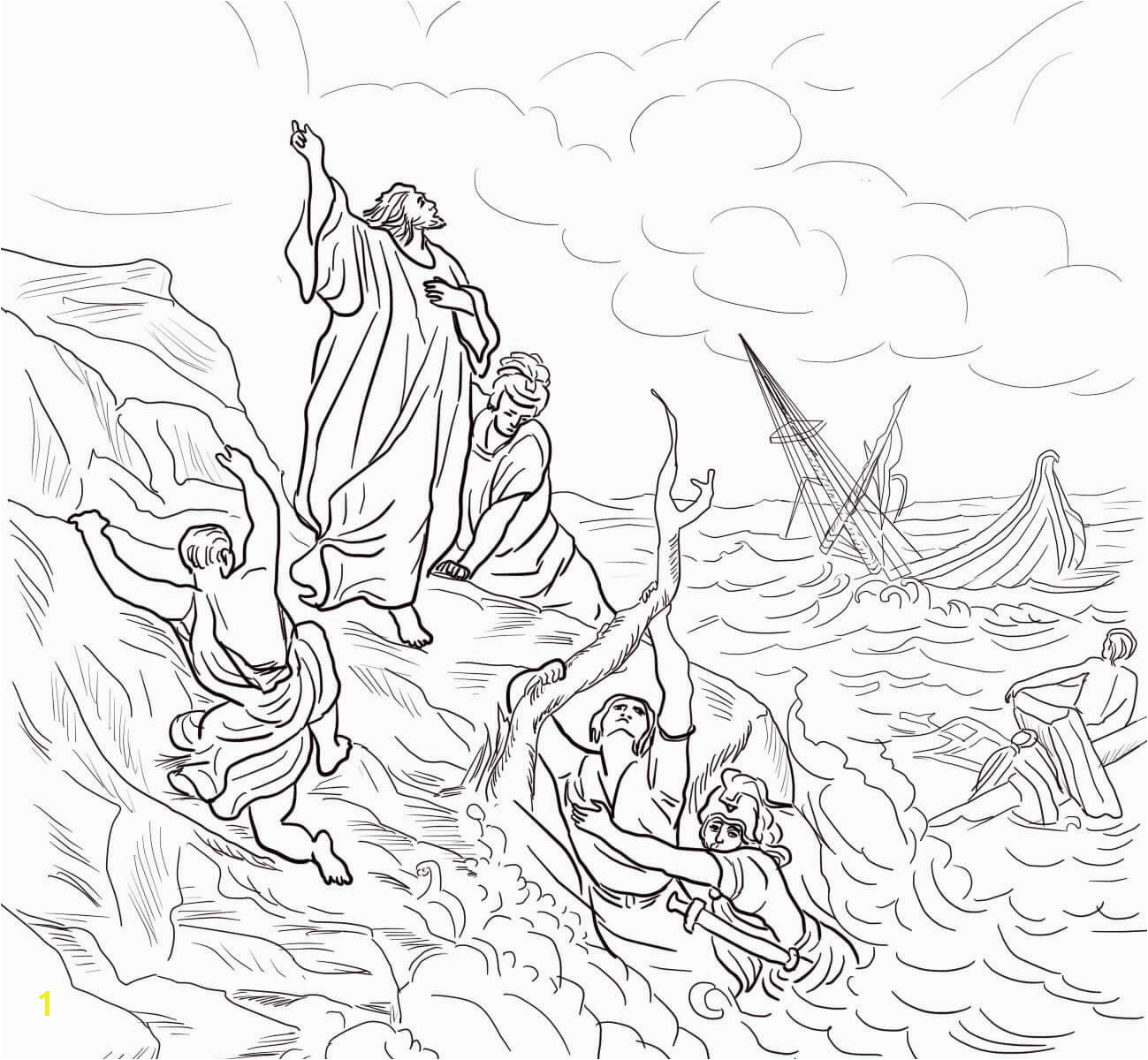 Apostle Paul Shipwrecked Coloring Page Awesome attractive Coloring Pages for Adults Free to Print Adornment