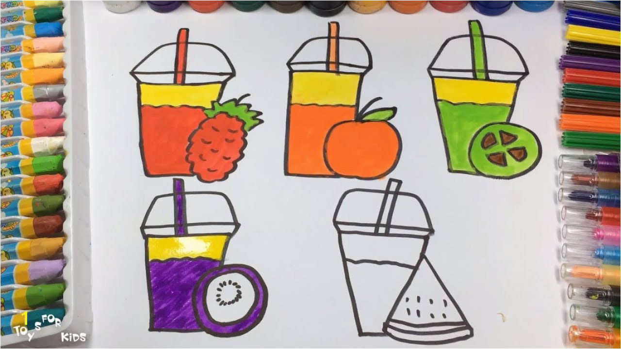 How to Draw Lots of Vitamins Coloring Pages Youtube Videos for Kids