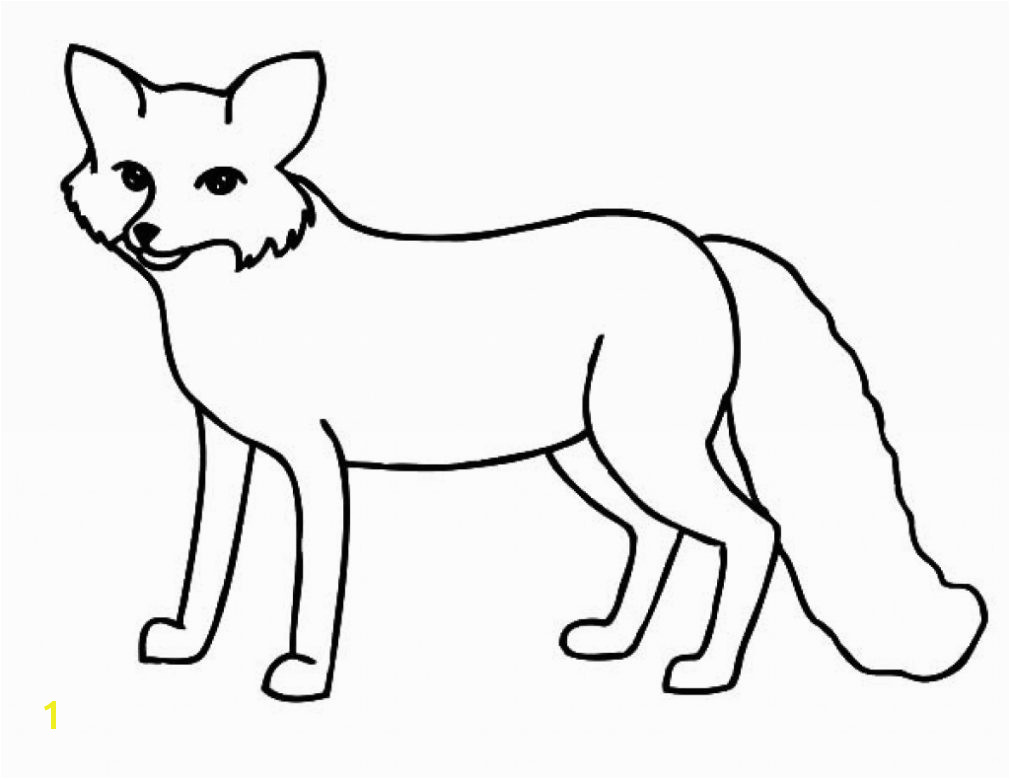 Fox Coloring Pages Beatiful Fox Coloring Pages For Fox Coloring Pages Draw Arctic Fox Coloring Page