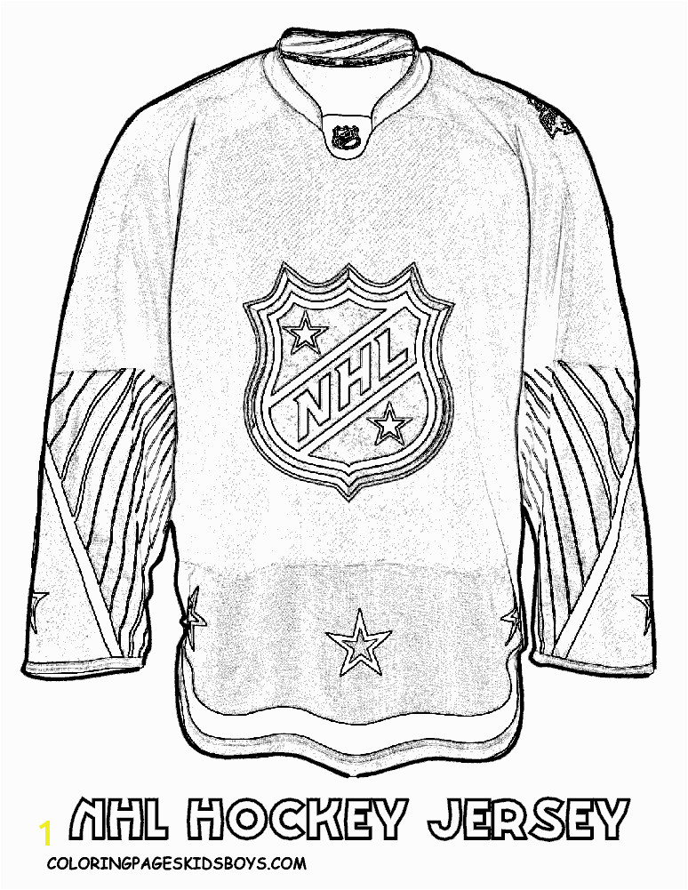 NHL worksheets for kids