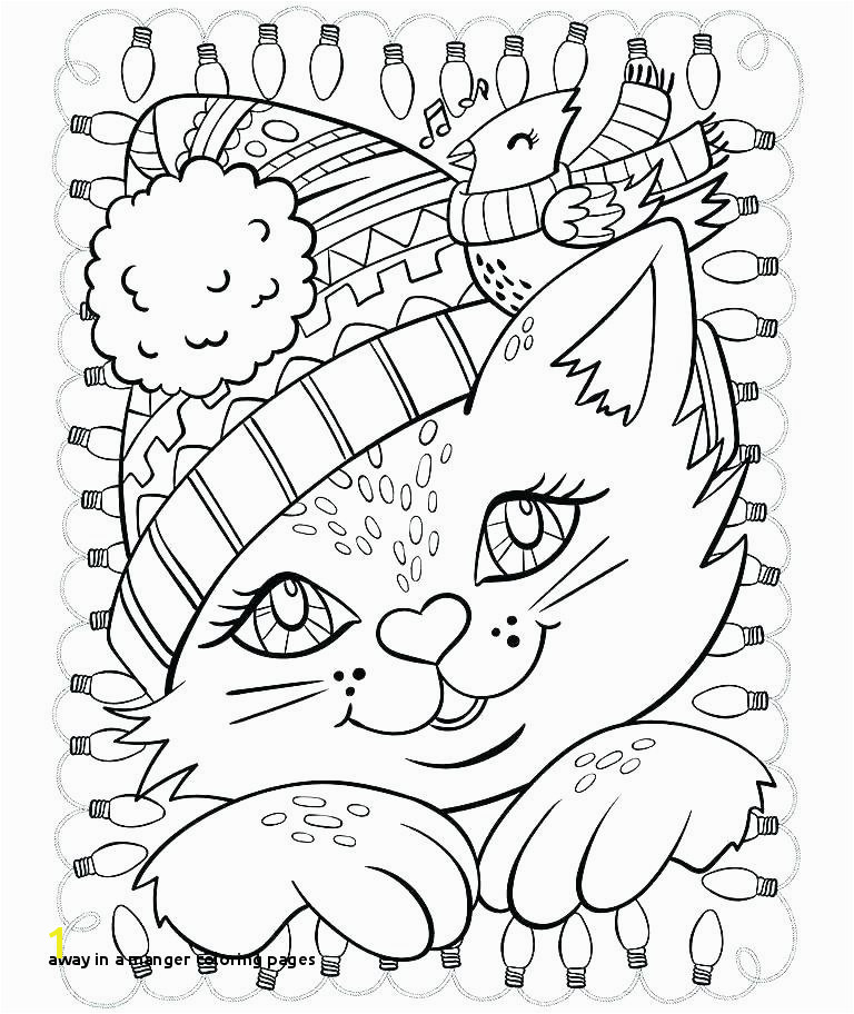 Away In A Manger Coloring Pages Nativity Scene Coloring Book Nativity Scene Coloring Book Manger