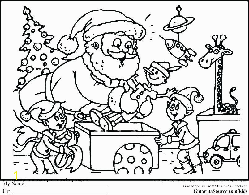 Away In A Manger Coloring Pages Nativity Scene Coloring Book Nativity Scene Coloring Book Manger