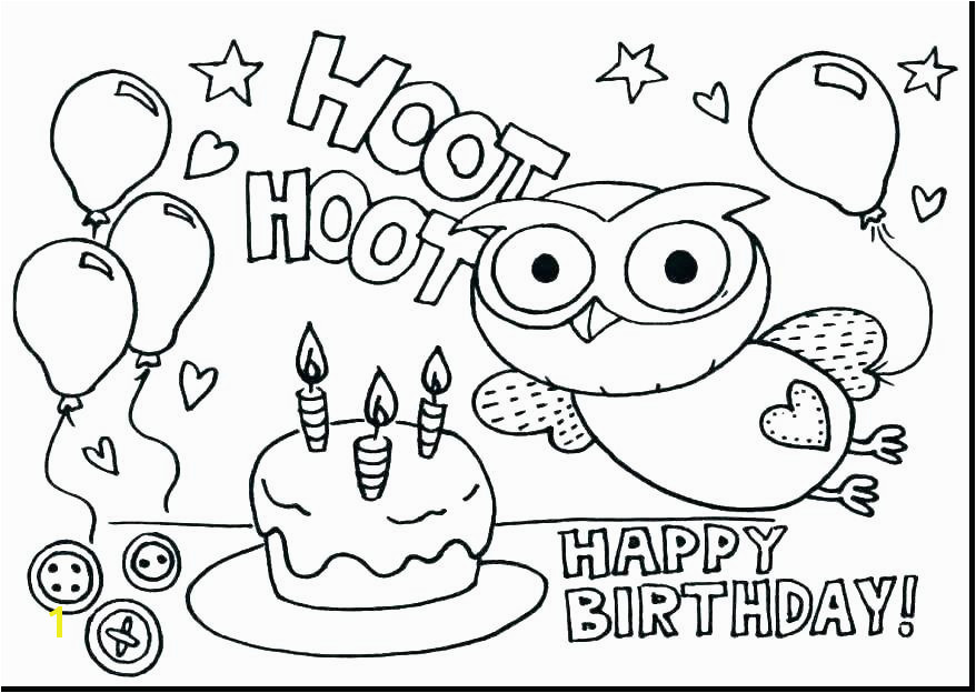 B is for butterfly Coloring Page Luxury Happy Birthday Pages to Color Happy Birthday Coloring Pages