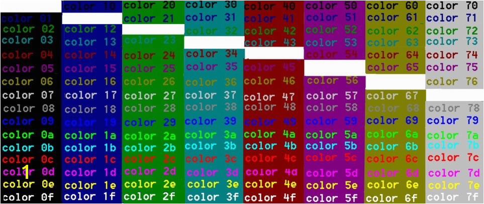 CMD colors 1