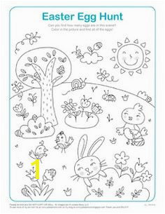 Sweet colour in page Easter Coloring Pages Egg Coloring Coloring Book Easter Party